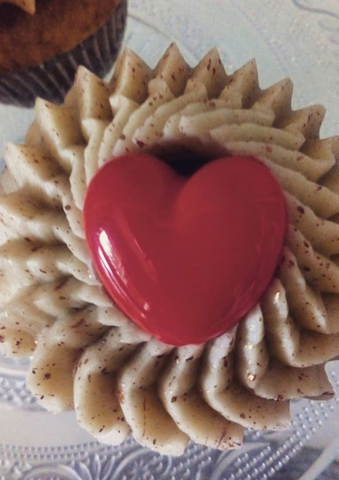 Una foto de Cupcakes de vainilla y dulce de leche