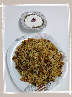 عکسی از دستور نخود پلو