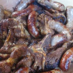 A picture of Braai meat.