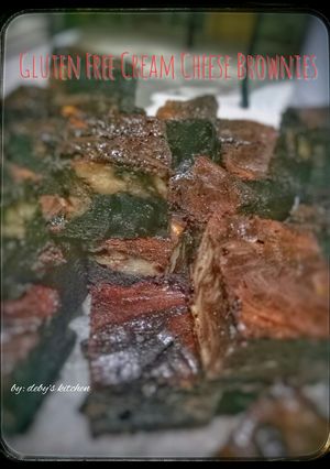Foto resep Gluten Free Cream Cheese Brownies