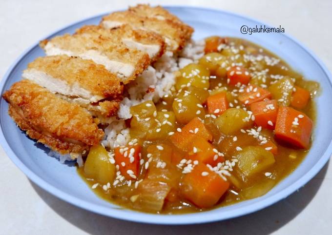 Japanese Curry Rice / Nasi Kari Jepang 🇯🇵 Bumbu Instan