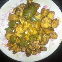 A picture of Arbi aaloo green chat.