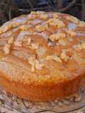 Bizcochuelo de Coco con tropezones de Dulce de Leche