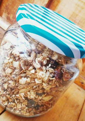 Una foto de Granola vainilla-canela al sartén! Fácil y rápido :)