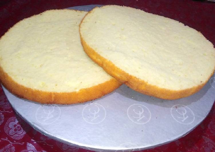 Simple Way to Make Speedy Fluffy vanilla sponge cake