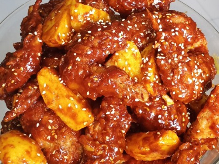 Resep Chicken wing (tanpa gochujang) yang Lezat