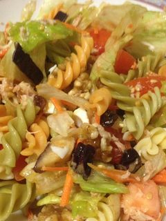 Una foto de Ensalada de espirales