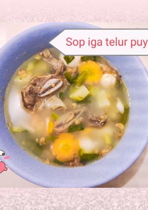 Foto resep Sop iga telor puyuh