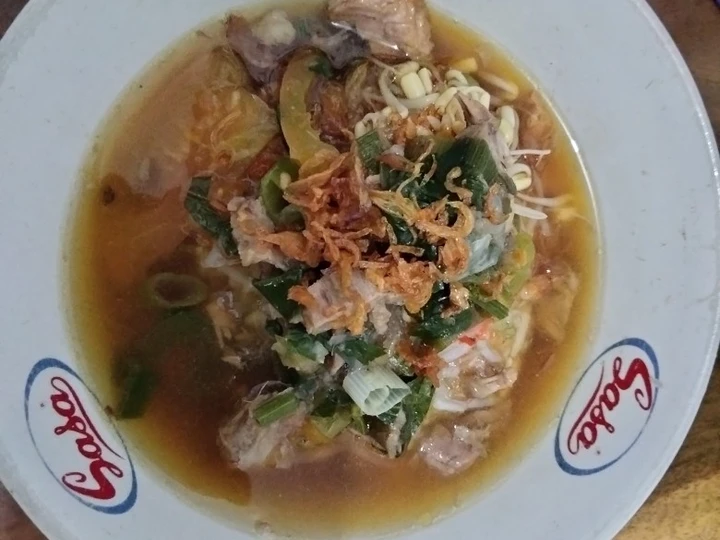 Cara Gampang Membikin Resep Soto daging sapi seger yang Lezat Sekali Anti Ribet, Lezat Sekali