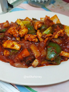 Foto resep Korean-Inspired : Ojingo-Bokkeum (Tumis Cumi)