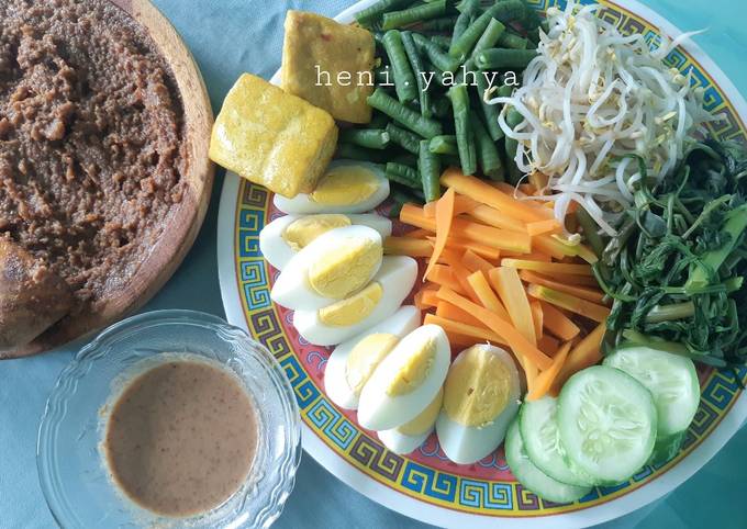 Resep Pecel Bumbu Kacang Anti Gagal