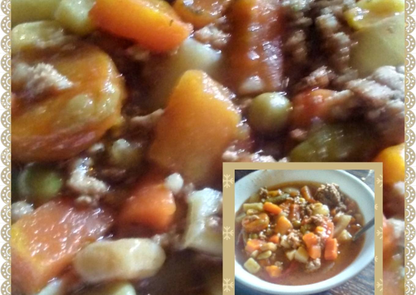 Steps to Prepare Quick Homemade Beef Stew