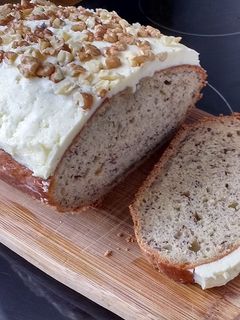 Banánkenyér recept fotója