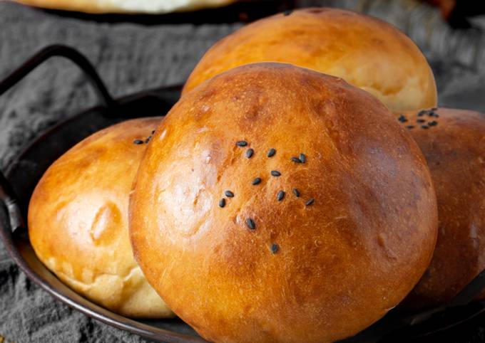 Burger Buns with Instant Yeast