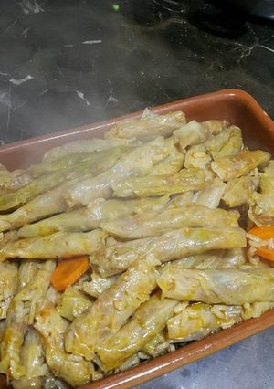 صورة لوصفة محشى كرنب (ملفوف)