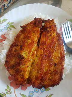 عکسی از دستور ماهی سوخاری