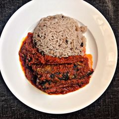 A picture of Fried Fish Stew.