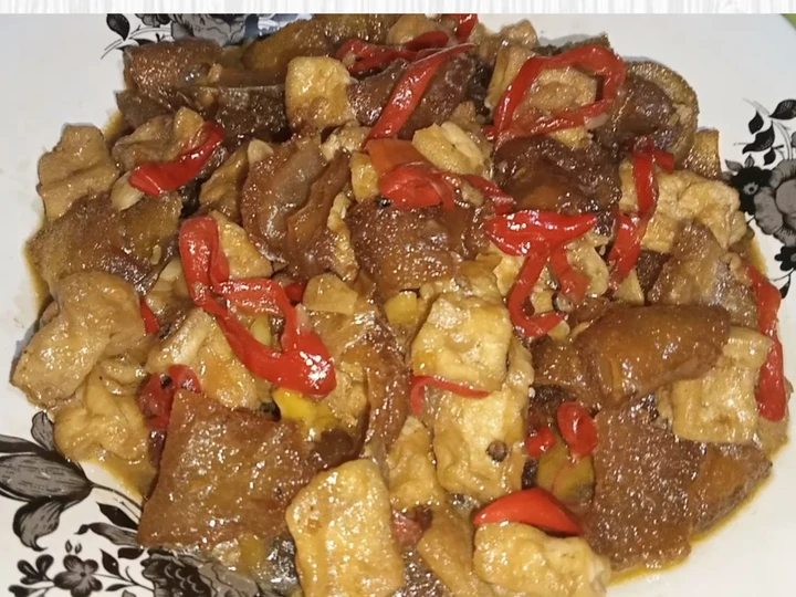 Cara Mudah Membuat Resep 51. Krecek Saus Lada Hitam yang Bisa Manjain Lidah Anti Ribet, Lezat