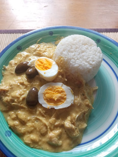 Una foto de Ají de Gallina