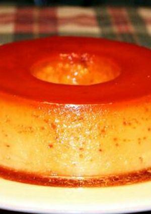 Una foto de Flan con leche condensada😊😊