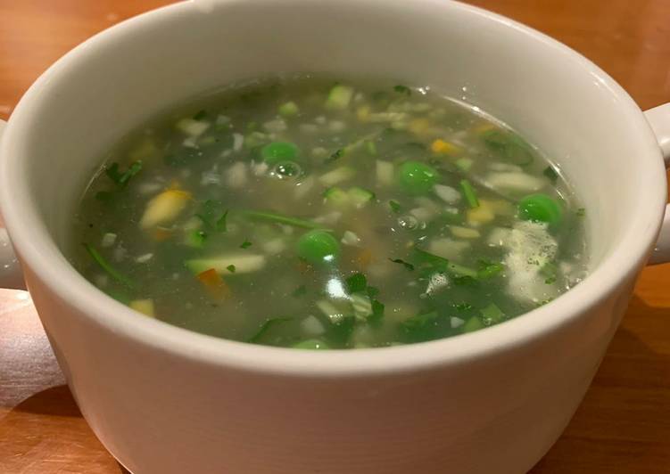 Easiest Way to Prepare Speedy Vegetable Soup