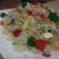 A picture of Zarda rice.