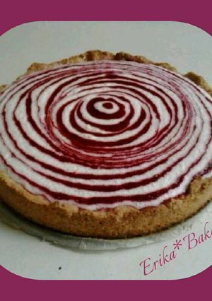 Meggyes őrvény torta recept fotója