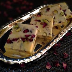 A picture of "Thandai Chocolate Fudge".