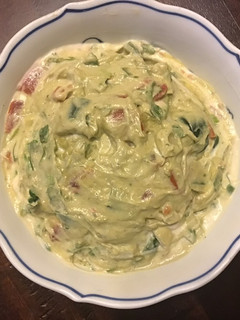 A picture of California Farm Pico de Gallo Avocado Mayo Sauce.