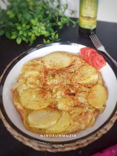Foto resep Espanola Omelette|| Omelette Spanyol