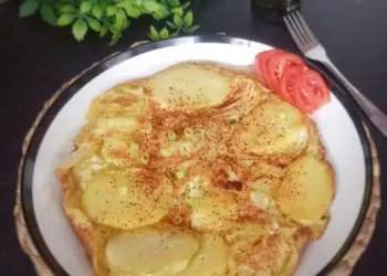 Siap Saji Espanola Omelette|| Omelette Spanyol Enak dan Sehat