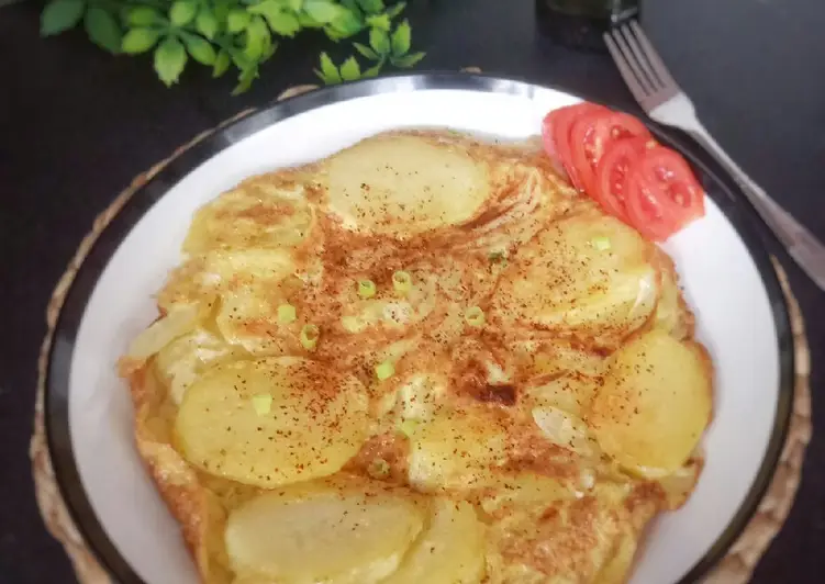 Siap Saji Espanola Omelette|| Omelette Spanyol Enak dan Sehat