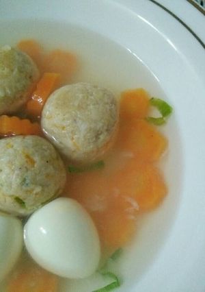 Foto resep (MPASi) Bakso Ikan