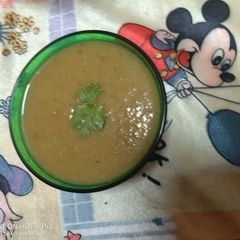 A picture of Vegetables soup#jikonichallenge.