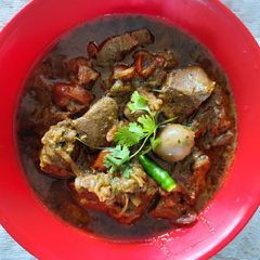 A picture of Kaleji/ curry /livar curry/bakraeid speci festival.