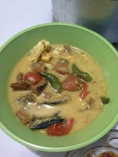 Foto resep Garih Batanak (ikan asin Masak Santan)