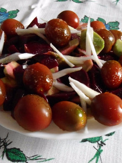 Una foto de Ensalada de remolacha