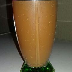 A picture of Carrot n apple juice.