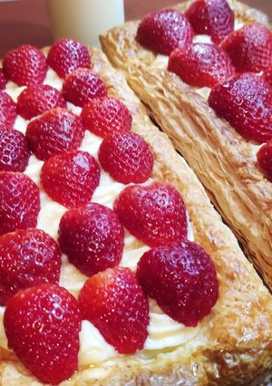 Una foto de Tartitas de fresa