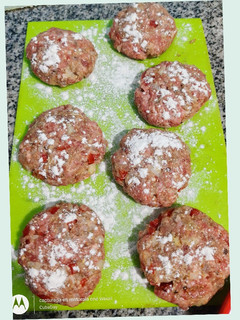 Una foto de Hamburguesas de carne caseras