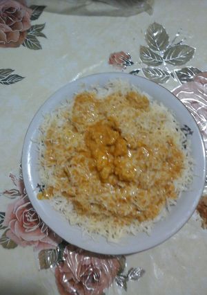 صورة لوصفة أرز بسكالوب