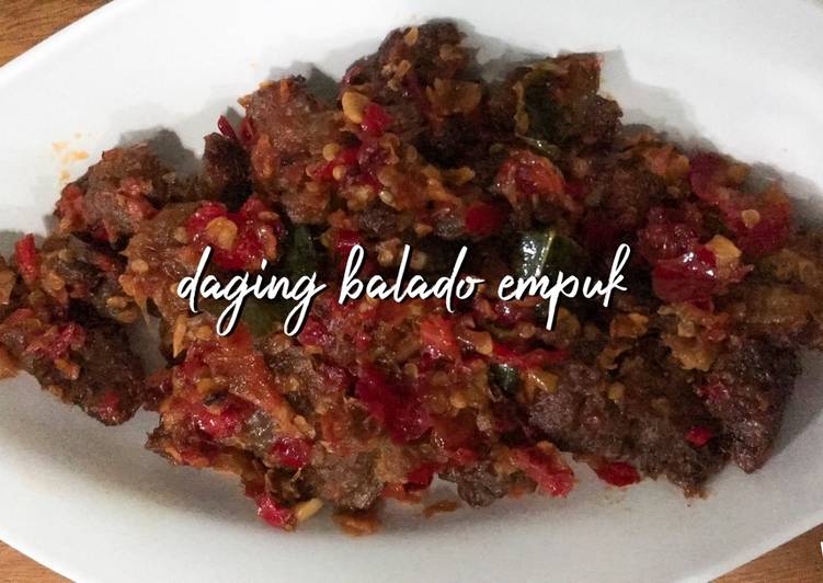 Daging Balado Empuk