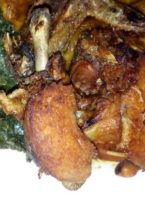 A picture of Fried chicken.