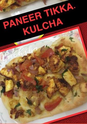 A picture of Paneer Tikka Kulcha.