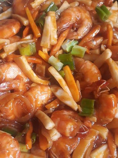 Foto resep Udang saos asam manis simple