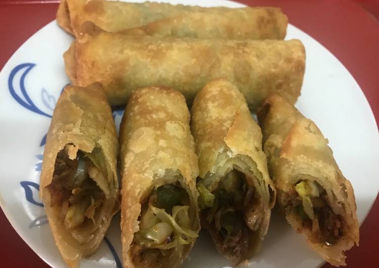 Recipe of Awsome Suji  spring roll | This is Recipe So Favorite You Must Attempt Now !!