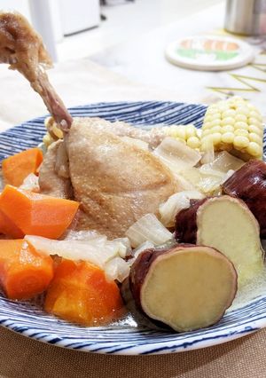 清燉鵝腿 的食譜成品照片
