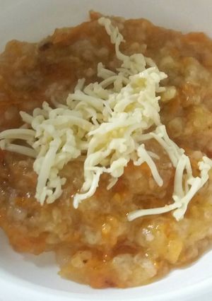 Foto resep Mpasi 9 bulan + nasi goreng sederhana