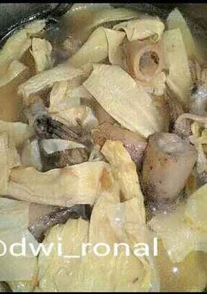 Foto resep Cumi asin+kulit tahu