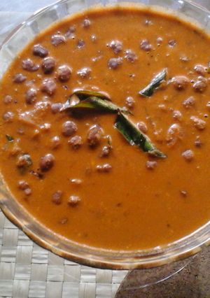 A picture of Kadala Curry (bengal Gram Curry).
